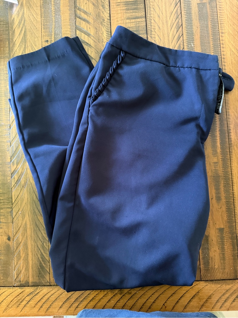Zac & Rachel Navy Blue Tailored Pants